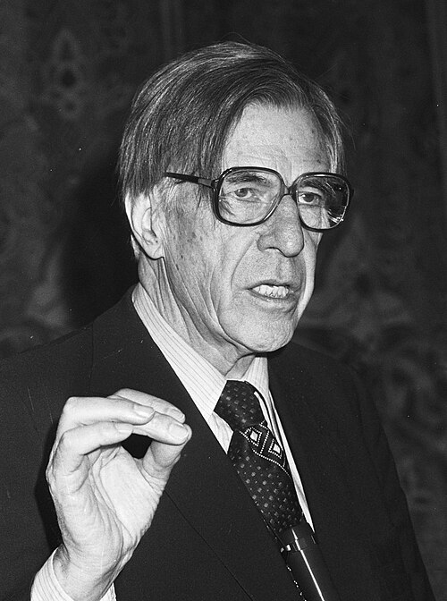 Portrait of John Kenneth Galbraith