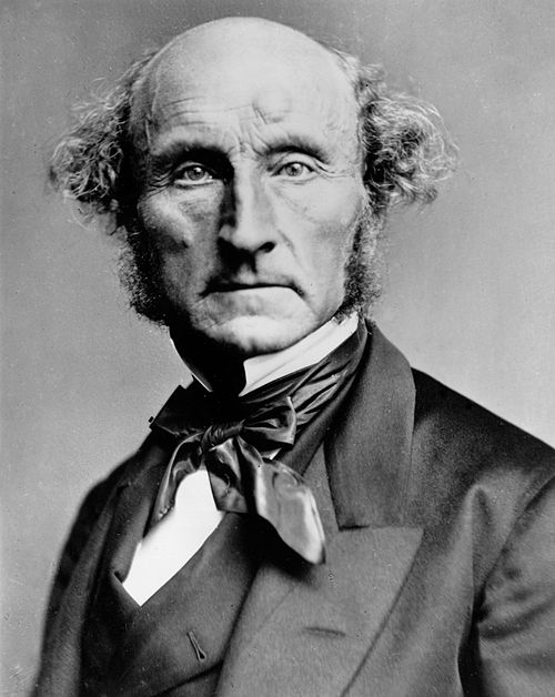 Portrait of John Stuart Mill