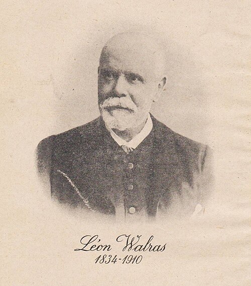Portrait of Léon Walras