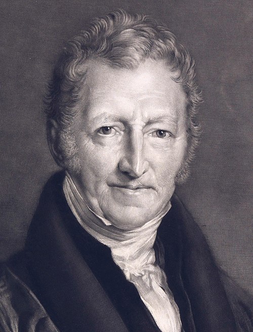 Portrait of Thomas Malthus